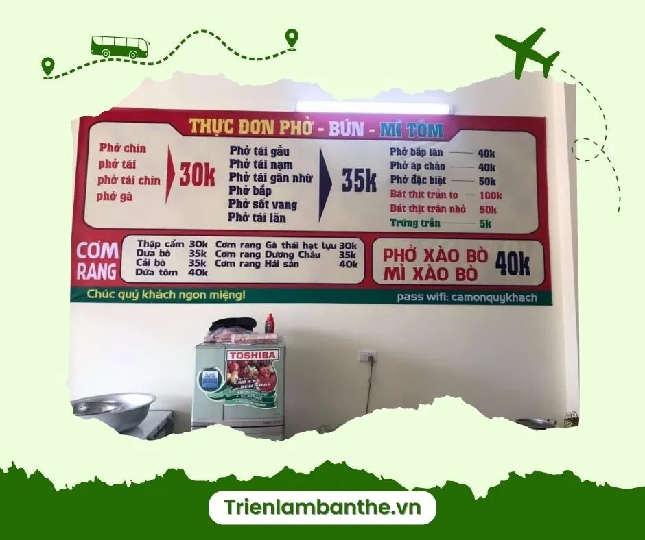Phở Bò Cơm Rang Mạnh Béo