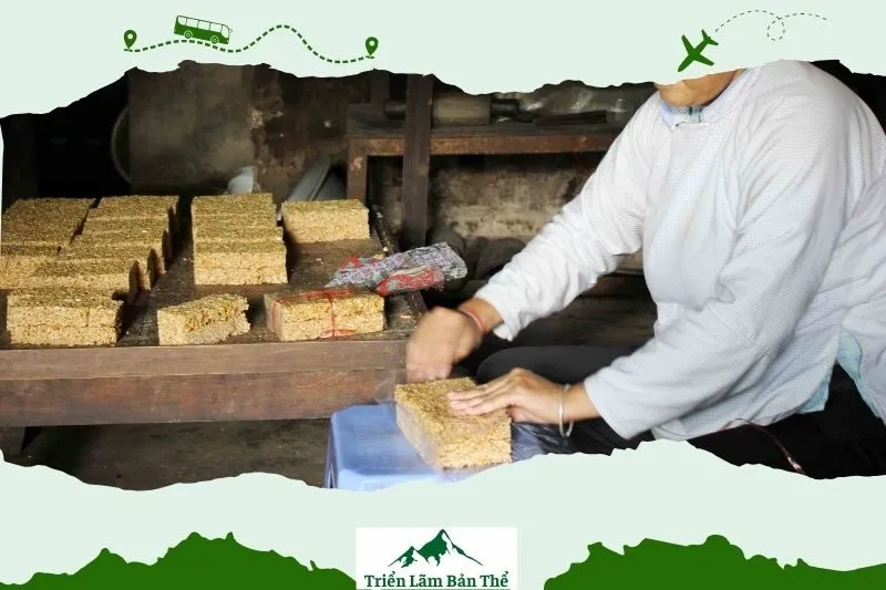 Các món bánh truyền thống khác của dân tộc Giáy ở San Thàng