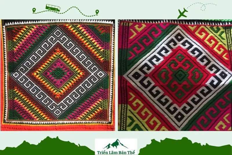 Chiếc khăn Piêu dân tộc Thái Lai Châu